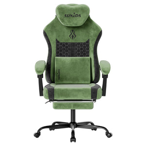 Ergonomic High-Back Gaming & Office Chair with Lumbar Support