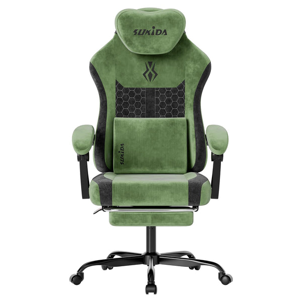 Ergonomic High-Back Gaming & Office Chair with Lumbar Support