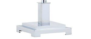 26" Modern LED Table Lamp with Metal Empire Shade