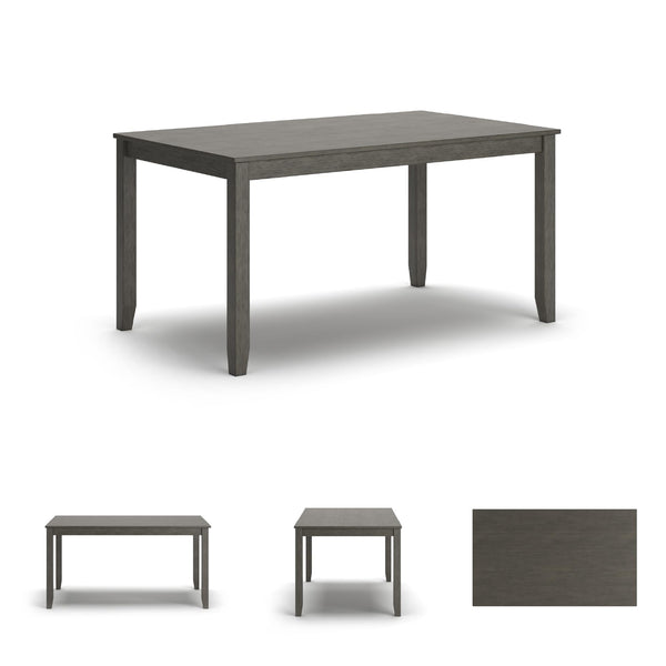 7-Piece Counter Height Dining Set with Upholstered Bar Stools