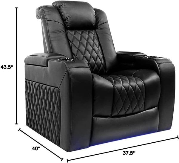 Tuscany Power Recliner Home Theater Seat