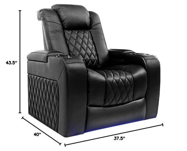 Tuscany Power Recliner Home Theater Seat