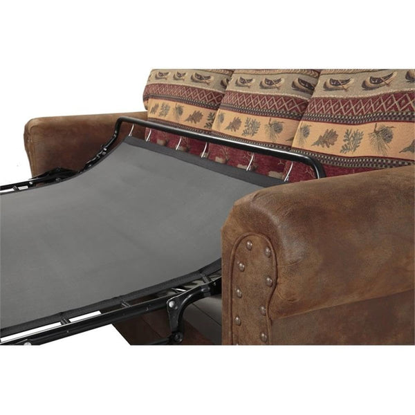 4-Piece Sleeper Sofa Set – Microfiber with Pull-Out Bed