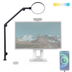 LED Desk Lamp with USB Charging & Swing Arm