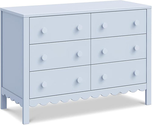Scallop 6-Drawer Dresser