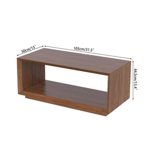 Mid-Century Modern Rectangle Coffee Table