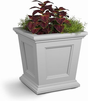 16-Inch Square Self-Watering Planter