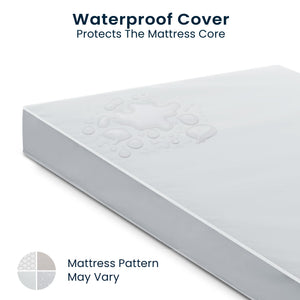 Firm Fiber Core Crib & Toddler Mattress – Dual Sided, Waterproof, GREENGUARD Gold Certified