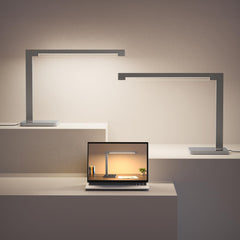 LED Desk Lamp with Charging Station & Type-C Port – 2 Pack