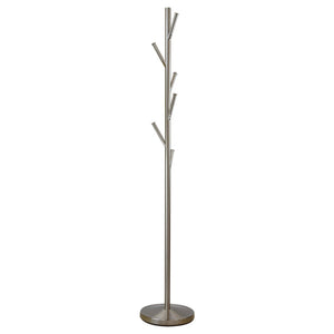68" Metal Coat Rack Stand with 6 Hooks