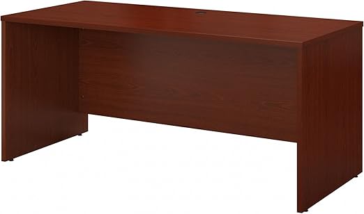 60W Credenza Office Desk with Thermally Fused Laminate Surface
