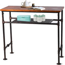 Industrial Pub Bar Table – Pine Wood Top & Steel Frame
