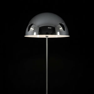 Mushroom Floor Lamp with Color Changing LED & Metal Dome Shade