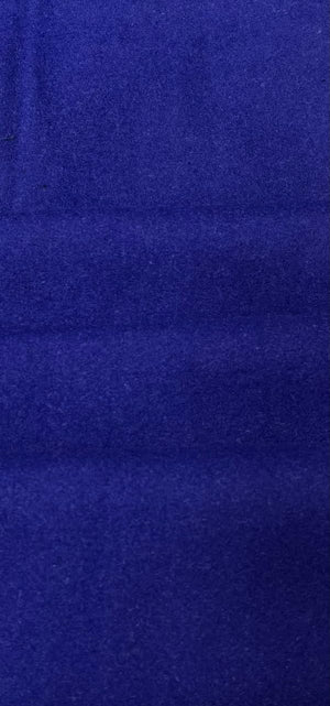 Royal Blue Wool Coating Fabric