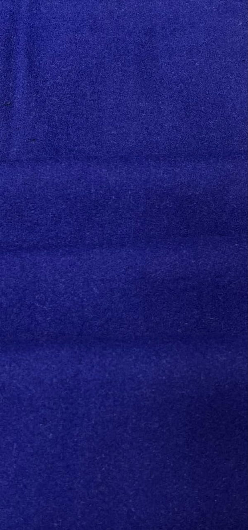 Royal Blue Wool Coating Fabric