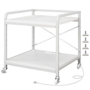 Under Desk Printer Stand with Power Outlet