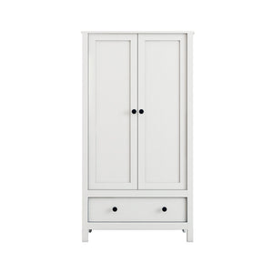 2-Door Wardrobe with Drawer