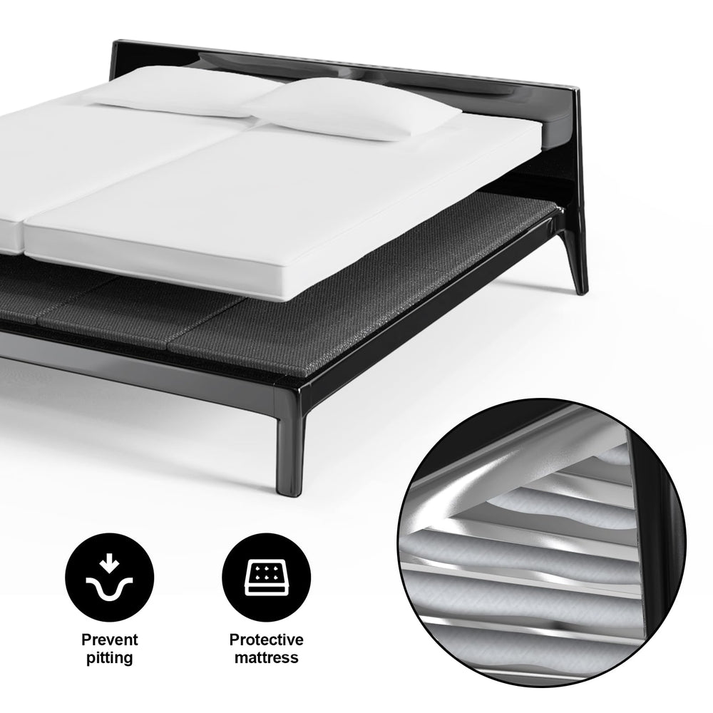 Folding Bunkie Board Bed Support Panel — Full, Queen & King