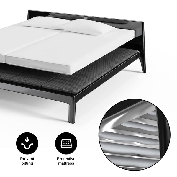 Folding Bunkie Board Bed Support Panel — Full, Queen & King