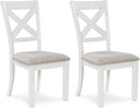 Upholstered Dining Room Chairs Set of 2