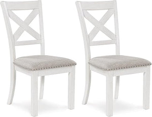Upholstered Dining Room Chairs Set of 2