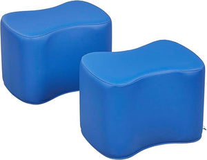 Toddler Modular Foam Stool Set – Flexible Seating, 2-Pack