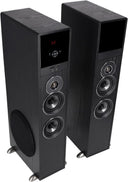 Home Theater Tower Speaker System with Subwoofers & Bluetooth