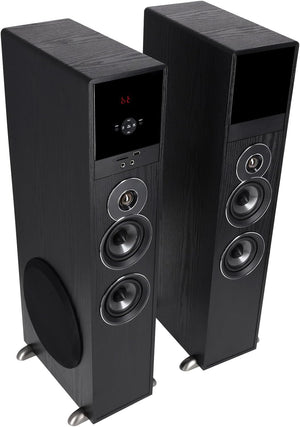 Home Theater Tower Speaker System with Subwoofers & Bluetooth