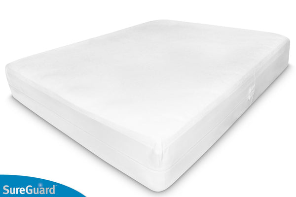 Waterproof Zippered Mattress Encasement – Six-Sided Bed Bug Proof Cover