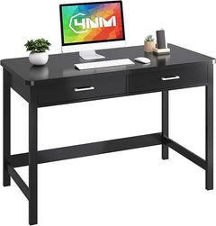 39.4" Computer Desk with Drawers – Modern Home Office Writing Table