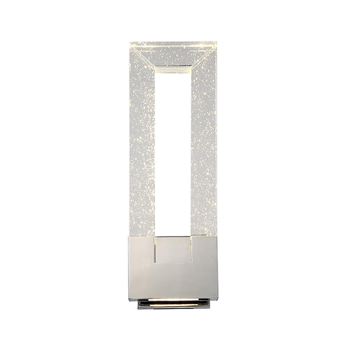 LED Wall Sconce Polished Nickel Dimmable ADA Compliant