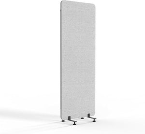 Freestanding Room Divider Screen with Wheels – Tackable Polyester Panels