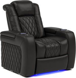 Power Recliner with Lumbar Support & Headrest