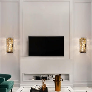 Modern Dimmable LED Crystal Wall Sconce