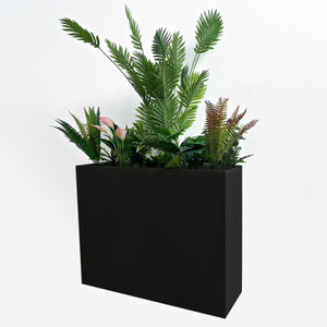 Large Metal Rectangular Planter Box – 38"L x 13"W x 30"H