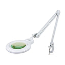 XL Bifocal LED Magnifying Lamp with Adjustable Arm & Clamp