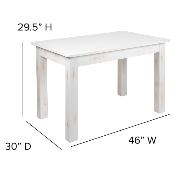 Farmhouse Solid Pine Dining Table