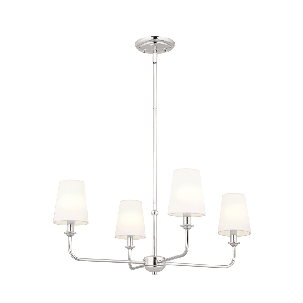 4-Light Mini Chandelier – Metal Ceiling Light Fixture