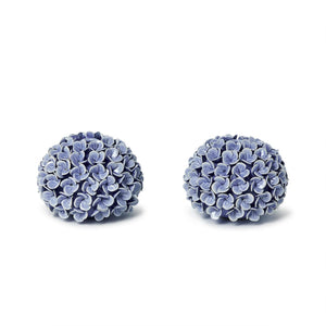 Hydrangea Bud Vases & Taper Candle Holders Set of 2