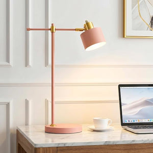 Mid-Century Adjustable Desk Lamp with LED Bulb