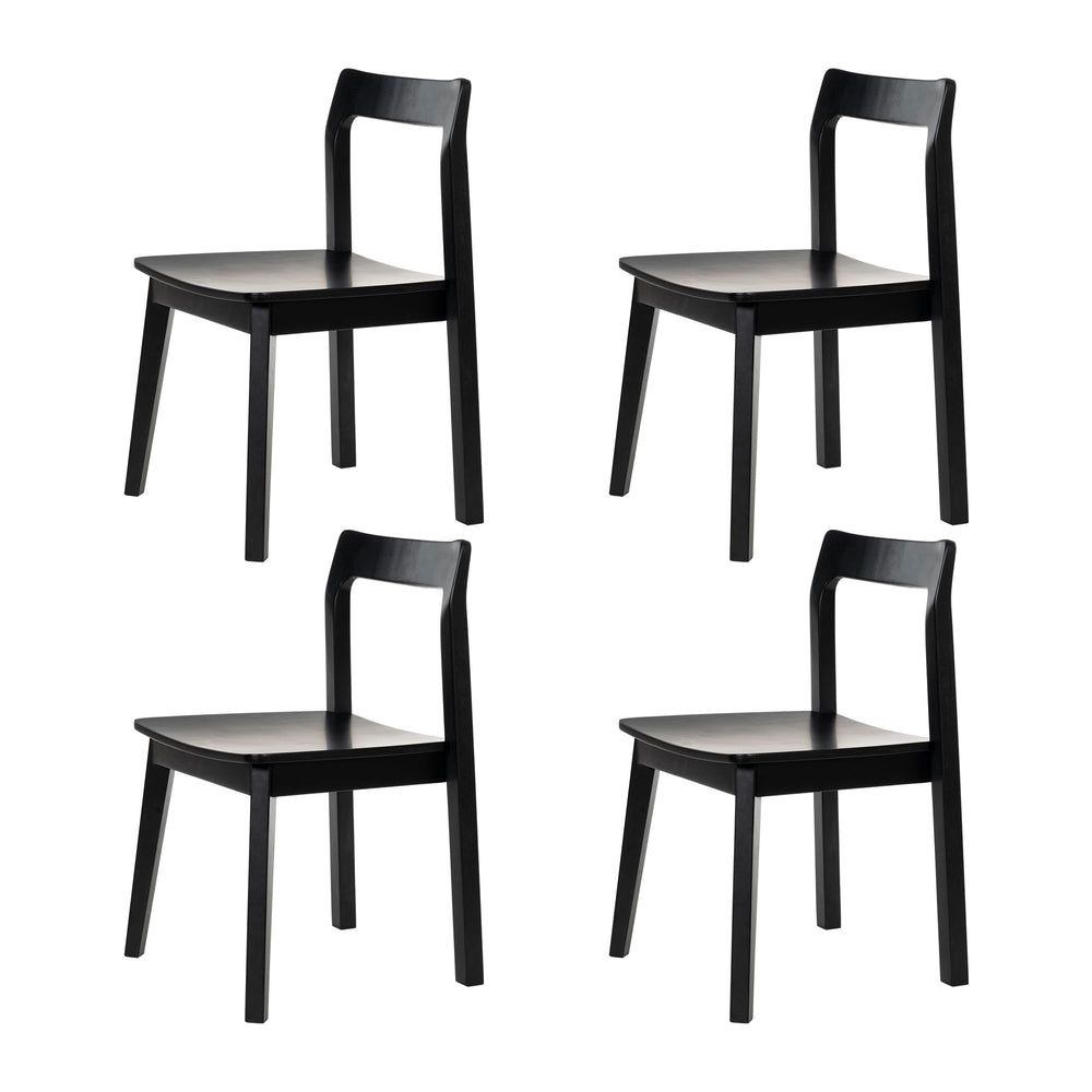 Wood Dining Chairs Set – Mid-Century Modern Accent Chair