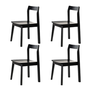 Wood Dining Chairs Set – Mid-Century Modern Accent Chair