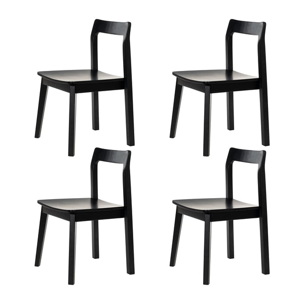 Wood Dining Chairs Set – Mid-Century Modern Accent Chair