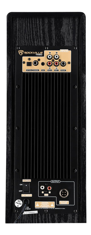 Powered Home Theater Tower Speaker System with Karaoke & Bluetooth