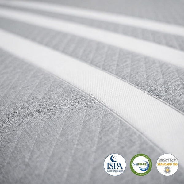 Queen 12" Gel Memory Foam Mattress – Plush, Medium & Firm | CertiPUR-US
