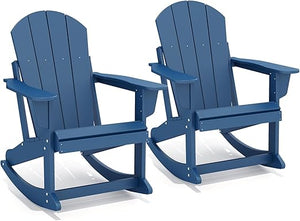HDPE Adirondack Rocking Chair – Outdoor Porch Rocker