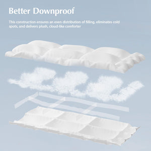 All Season Down Comforter – 3D Baffle Box, RDS Certified