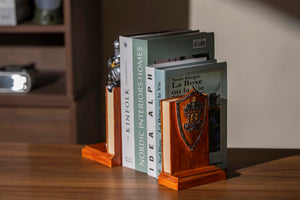 Medieval Armored Warrior Bookends