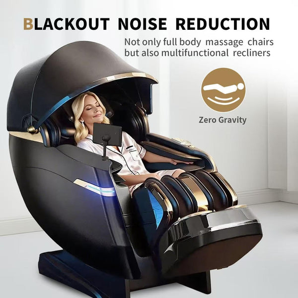 Zero Gravity Massage Chair – 51" SL Track, 3D Shiatsu, 20 Programs