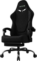 Big and Tall Ergonomic Gaming Chair with Footrest & Lumbar Support